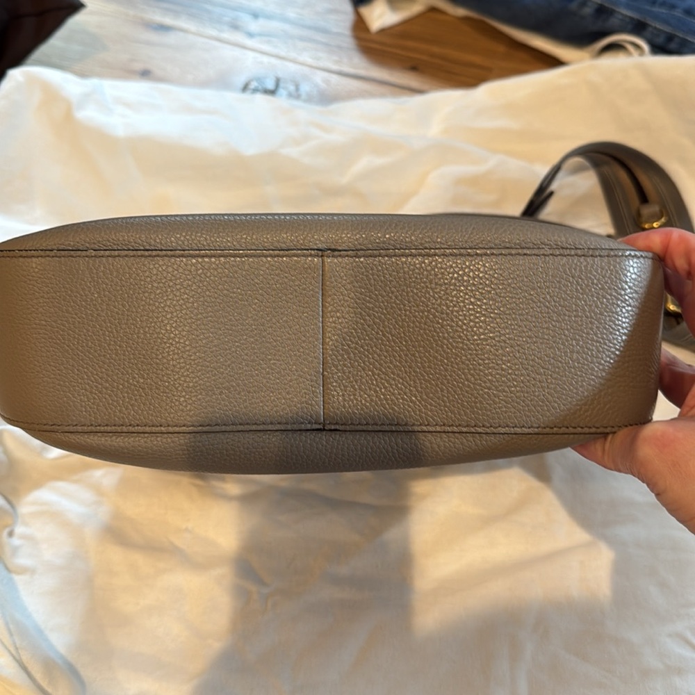 Grey Prada Vitelli Daino soft hobo bag. Do not have bag. - Picture 2 of 6